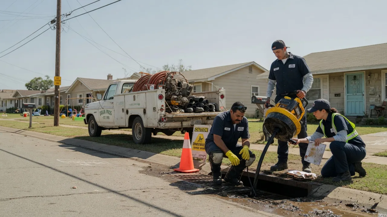 Drain Cleaning in Foss, OK near me
